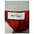 Autre Marque Abito Mini Gathered Matteau in Cotone Organico Rosso e Seta - vista 8