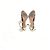 Pumps slingback a punta rotonda Rupert Sanderson in pelle nera e dorata Nero - vista 12