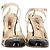 Pumps slingback a punta rotonda Rupert Sanderson in pelle nera e dorata Nero - vista 2