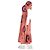 Abito midi a maniche a sbuffo stampato Ulla Johnson in cotone multicolore - vista 5