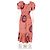 Abito midi a maniche a sbuffo stampato Ulla Johnson in cotone multicolore - vista 6