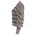 Ba&Sh Gestreifter Pullover Ba & Sh Yonoh aus grauer Wolle - Ansicht 2