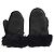 Paul Smith Handschuhe aus schwarzem Leder