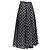 Gonna ricamata nera e bianca Andrew Gn Nero - vista 6