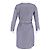 Abito camicia a righe con cintura Vanessa Seward in cotone blu - vista 3