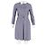 Abito camicia a righe con cintura Vanessa Seward in cotone blu - vista 5