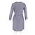 Abito camicia a righe con cintura Vanessa Seward in cotone blu - vista 7