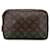 Louis Vuitton Brown Monogram Trousse Toilette 23 Cloth  ref.2082574