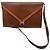 Borsa a mano Hermès Lydie in pelle camel Cammello