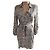 Gerard Darel Abito Camicia in Seta e Cotone Beige Moka