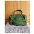 Bolsa de mão Rebecca Minkoff em couro verde - vista 2