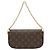 Borsa a Spalla Louis Vuitton Monogram Wallet on Chain Ivy M81911 Marrone - vista 2