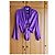 Top Maison Michel de seda charmeuse morado anudado Púrpura - vista 2