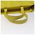 Céline Borsa a mano in pelle gialla Auth fm4363 Giallo - vista 7