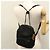 Christian Dior Zaino Lady Dior in nylon nero e oro Auth 113919 D'oro - vista 22