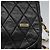 Borsa a spalla BALLY in pelle nera e oro Auth BD059 Nero D'oro - vista 18