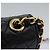 Borsa a spalla BALLY in pelle nera e oro Auth BD059 Nero D'oro - vista 9