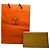 Hermès Vintage Hermes Paris Leder ID-Halter Gelb