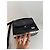 Vintage Courreges Paris Leder Tasche Schwarz - Ansicht 7