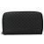 GUCCI Micro GG Canvas Guccissima Cartera Larga de Cuero Negra 544473 Auth am7738 - vista 13