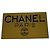 Spilla vintage con targhetta Chanel Gold hardware