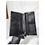 Portafoglio lungo bi-fold Burberry Cavendish blu navy/nero - vista 7