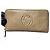 Cartera Continental Gucci Soho GG Logo Beige