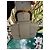 Stella Mc Cartney Borsa Stella McCartney Blu chiaro in pelle vegana - vista 13