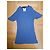 Top Gucci de seda azul - vista 2