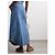 Falda midi de denim azul Farm Rio - vista 4