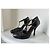 Décolleté Bottega Veneta in pelle nera Nero - vista 5