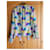 Top Msgm in seta multicolore con maniche a campana - vista 9