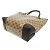 Borsa tote Gucci GG Crystal Beige Marrone scuro - vista 3