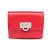 Carteira bi-fold Gancini Wanda da Salvatore Ferragamo Vermelho