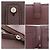 Billetera bi-fold Saint Laurent en Burdeos - vista 10