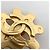 Orecchini a clip dorati Chanel D'oro - vista 10
