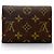 Billetera plegable Louis Vuitton Castaño Rosa Monograma - vista 3
