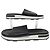 Hermès SAPATOS HERMES SANDÁLIAS REFLEX H181354ZH MULES 46 EM COURO Preto - vista 3