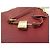 BOLSA DE MÃO MAC DOUGLAS KENTUCKY ROMO T M HOBO DE COURO BORDEAUX - vista 18