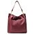 BOLSA DE MÃO MAC DOUGLAS KENTUCKY ROMO T M HOBO DE COURO BORDEAUX - vista 2