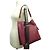 BOLSA DE MÃO MAC DOUGLAS KENTUCKY ROMO T M HOBO DE COURO BORDEAUX - vista 8