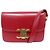 Céline NUOVA BORSA A MANO CELINE TRIOMPHE TEEN 188423 IN PELLE ROSSA Rosso