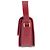 Céline NUOVA BORSA A MANO CELINE TRIOMPHE TEEN 188423 IN PELLE ROSSA Rosso - vista 3