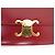 Céline NUOVA BORSA A MANO CELINE TRIOMPHE TEEN 188423 IN PELLE ROSSA Rosso - vista 6