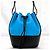 Loewe Bicolor Leder Schultertasche Schwarz Hellblau - Ansicht 4