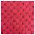 Sciarpa Gucci rossa in seta e cotone con motivo skull GG Rosso - vista 5