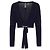 Top envolvente Dolman Norma Kamali azul oscuro