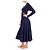 Top envolvente Dolman Norma Kamali azul oscuro - vista 6