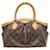 Louis Vuitton Tivoli Brown Cloth  ref.2084201