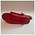 Mocassini Christian Louboutin in vernice rossa Rosso - vista 4